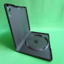Case type PP Material 14mm  Black Single DVD Case