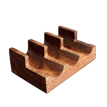 Japanese Sushi Stand: Wooden Handcrafted Sushi Holder, Sashimi Rack, and Sushi Taco Stand for Restaurants, Hotels, and Homes