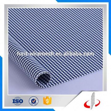 Polyester Woven Textilene Fabric In PVC Coated.