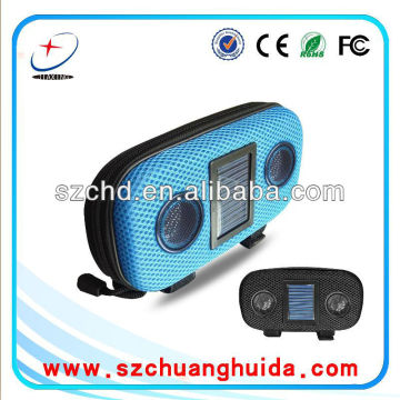 solar bag charger and speakers for samsung and iPhone 5