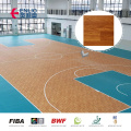 Buen costo PVC Baketball Sport Sport Pisas de madera