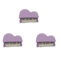 Coloré Résine Piano Ornement Charmes Flatback Cabochon Perles Enfants Maison De Poupée Jouets pour BRICOLAGE Artisanat Cheveux Accessoires Décoration de La Maison