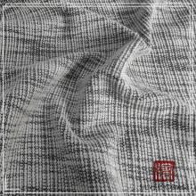 Poly cotton tweed yarn dyed