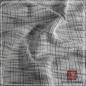 Poly cotton tweed yarn dyed