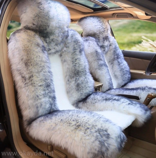 100% Sheepskin Fur Car Seat Cover From Chinese Factory