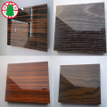 High glossy wooden UV melamine MDF board