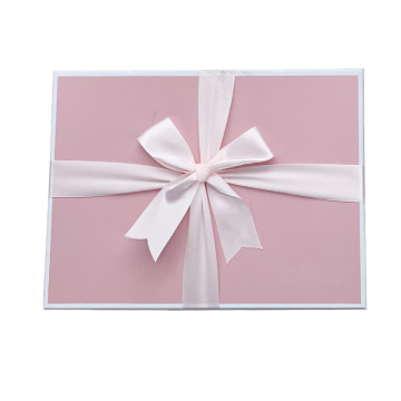 custom weddng dress packaging box pink gift box