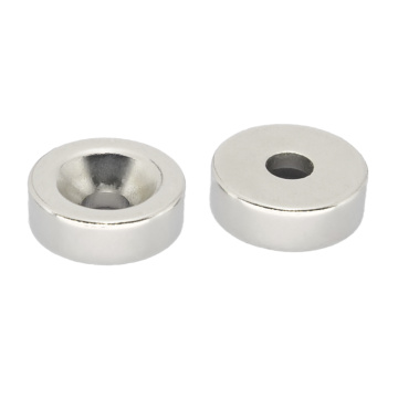 Plating Nickel Round Countersink Magnets