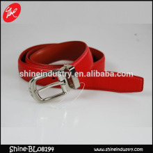 the new fashion general women's red belt