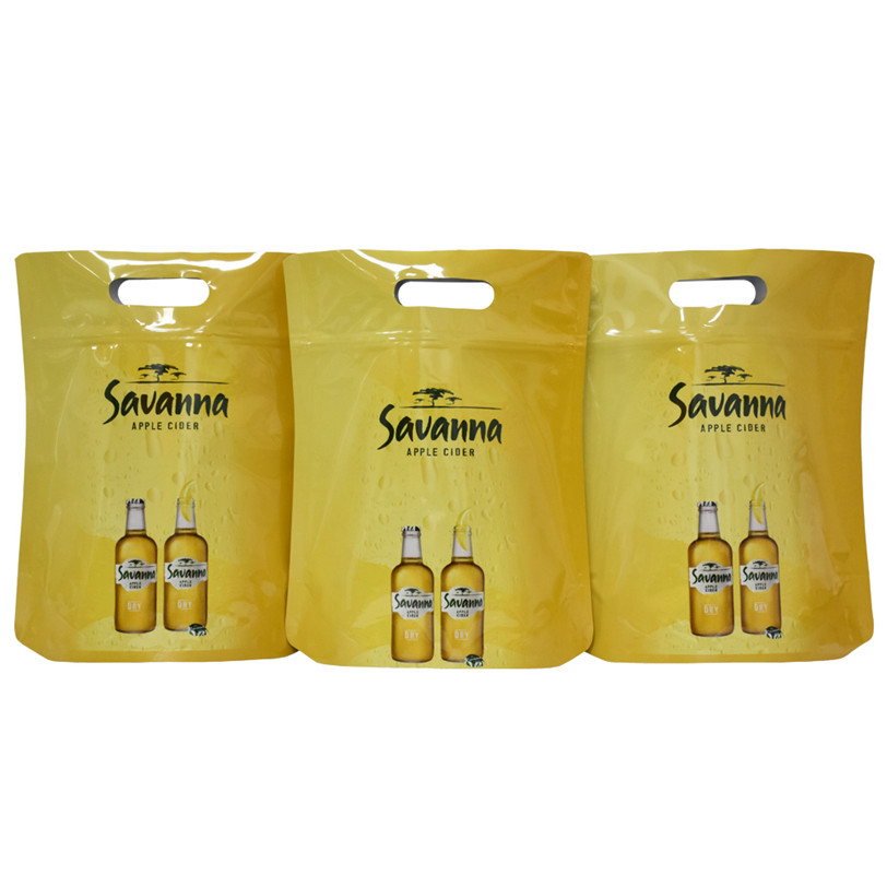 beverage pouch packaging