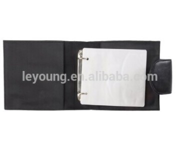 48 CDS Leather Disc Dvd Organizer Binder Holder