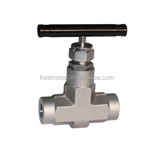 SS304 SS316 Female Male Threaded NPT 2 Way Needle Valve