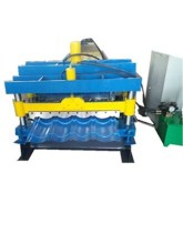 Circular arc glazed tile pressing machine