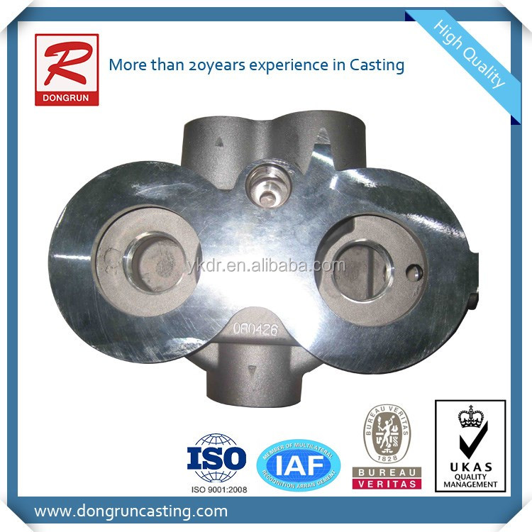 China permanent mold casting manufacture supply oem aluminum tension cable clamps