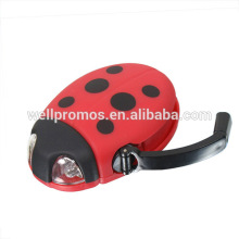 plastic led animal flashlight keychain