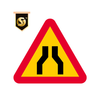 Benutzerdefinierte Verkehrszeichen Post Road Warning Sign Board