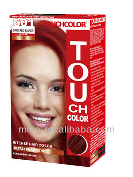 TOUCH COLOR Permanent Private Label Hair Color