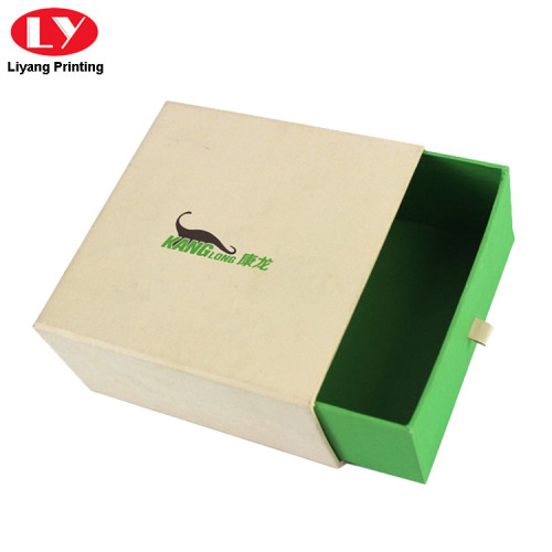 Drawer Slide Custom Logo Printed Jewelry Gift Boxes