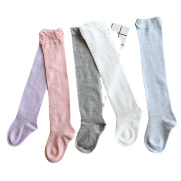 Boneless solid color baby socks