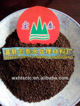 Manganese sand of 35%min MnO2 for water treatment,manganese sand filter material remove the Mn and Fe