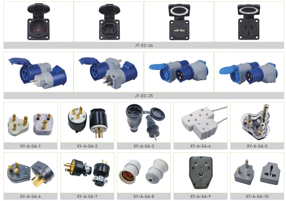 Cable Reel Schuko Plug Sockets Outlets