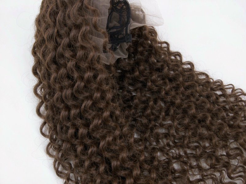 Light Brown Straight Lace Front Wig 100% Human Hair