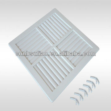 adjustable and directional square plastic air diffuser