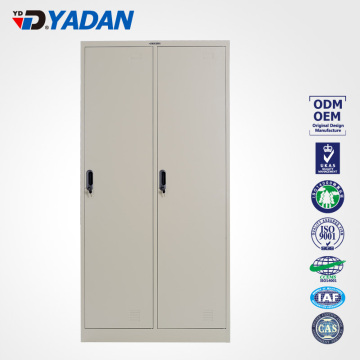 factory direct sale 2 doors steel locker metal wardrobe locker