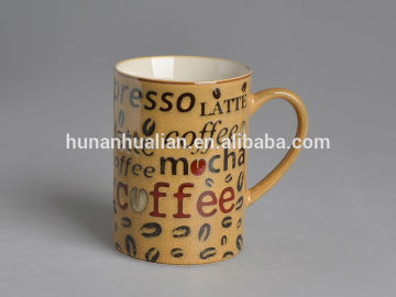 reactive glaze Ceramic milk mugs factory wholesale