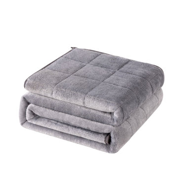 Custom Size Flannel Polyester Weighted Blanket