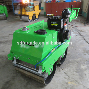 Hand Asphalt Roller Walk behind Road Roller