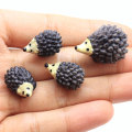 New 3D Ornament Artificial Hedgehog Shape Resin Crafts Animal Decoration Fairy Garden Home Decor Props Accessories