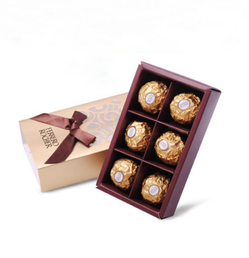 Customized Empty Food Box Macaron Chocolate Packaging Box