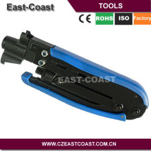 NEW ADJUSTABLE RG6 RG59 RG11 CONNECTOR crimping plier