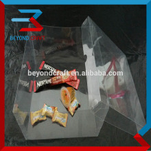 foldable clear pvc transparent packaging box poly packing box