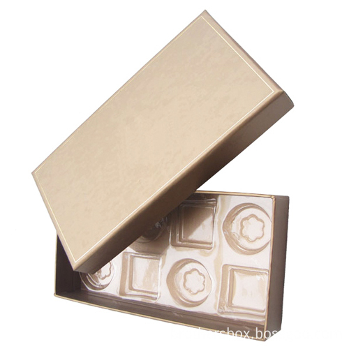 Thick Paper Packaging Recycled Chocolate Box