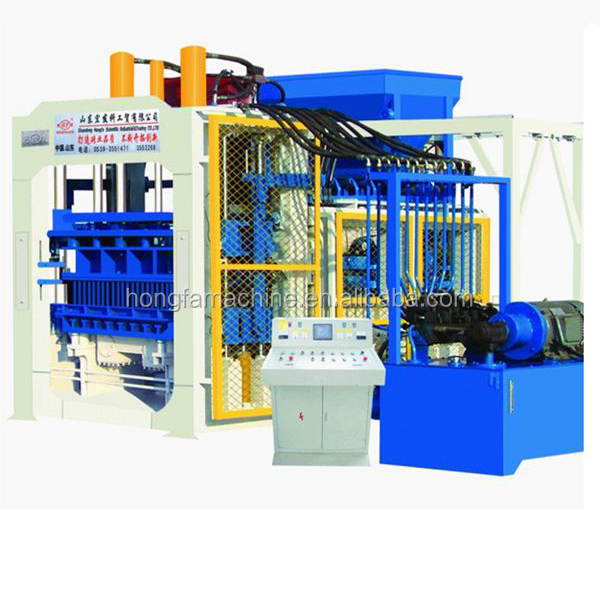 QT10-15 full-auto brick complete production line