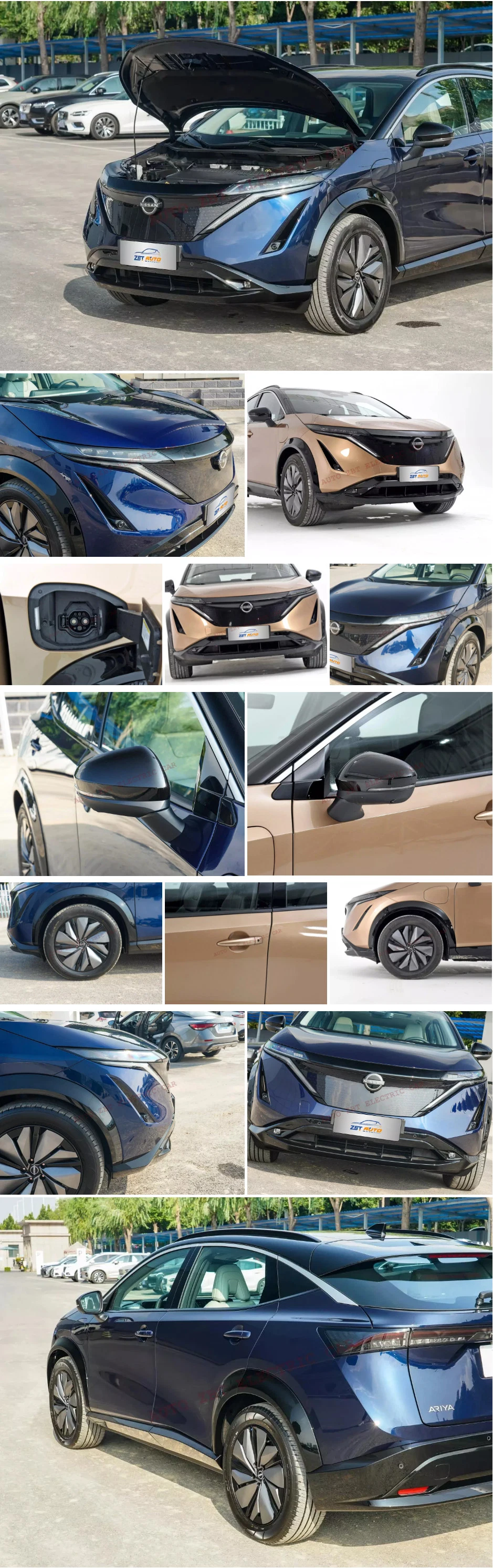 Sport Electric Vehicle Smart Luxury Ariya Electric Car Air Purifier Pm2.5 Filter EV New Energy Car SUV Model