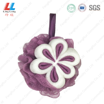 bath pouf body scrubber mesh bath sponge wholesale