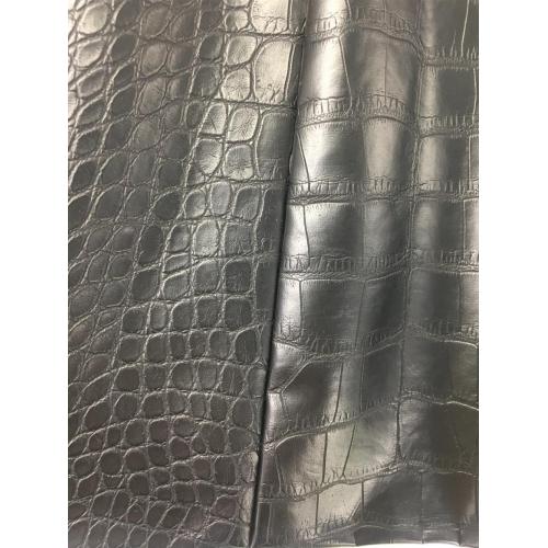 China Black PU Leather Mini Skirt Supplier