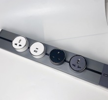 Modular Power Rail System with USB for Desktop Panels