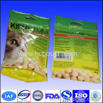 Doypack Bag Aluminium Foil Packaging Bag For Cat Food 