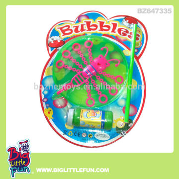 Plastic bubble ring toy blowing bubbles toy
