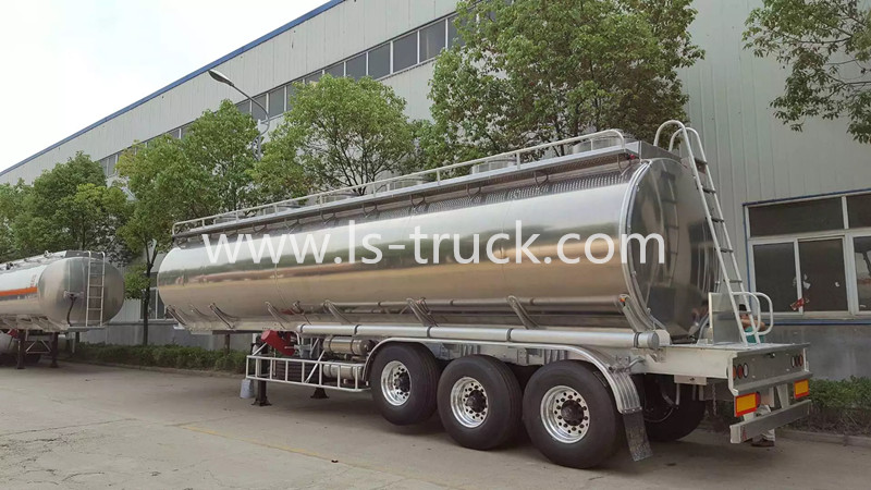  Tri-Axle Aluminium Alloy Fuel Tanker Trailer