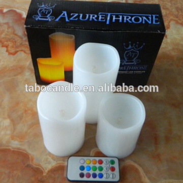 plastic Flicker Flameless LED Candle