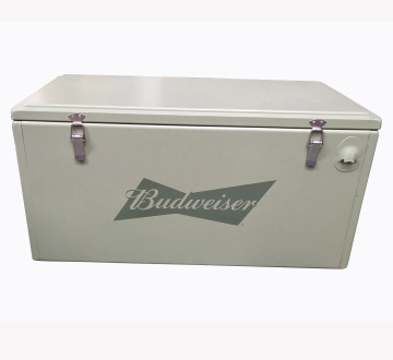 Metal Ice Cooler Box for Camping