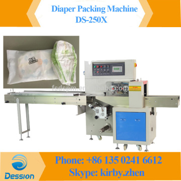 Horizontal Flow Automatic Diaper Packing Machine