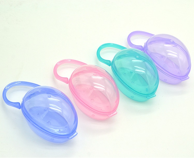 Plastic Pacifier Case Container