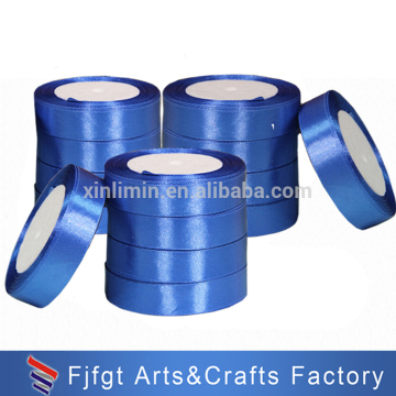 Custom new design pure color satin ribbon roll