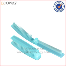 2014 hotel latset personalized plastic folding pocket comb
